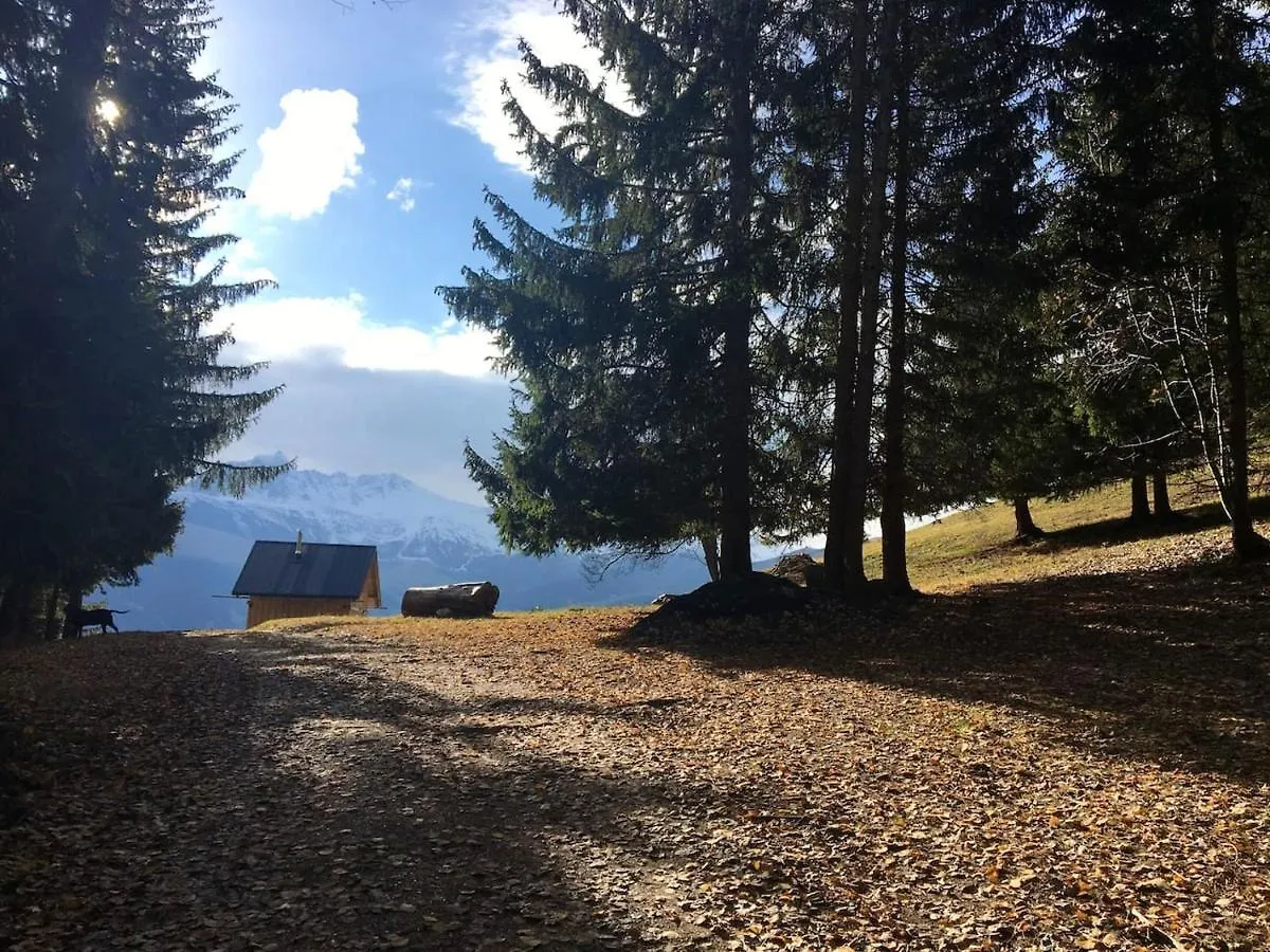 Chalet Chaleureux Avec Vue Sur Les Montagnes De La Lechere 0*,