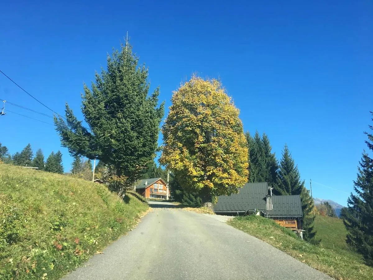 Chalet Chaleureux Avec Vue Sur Les Montagnes De La Lechere France