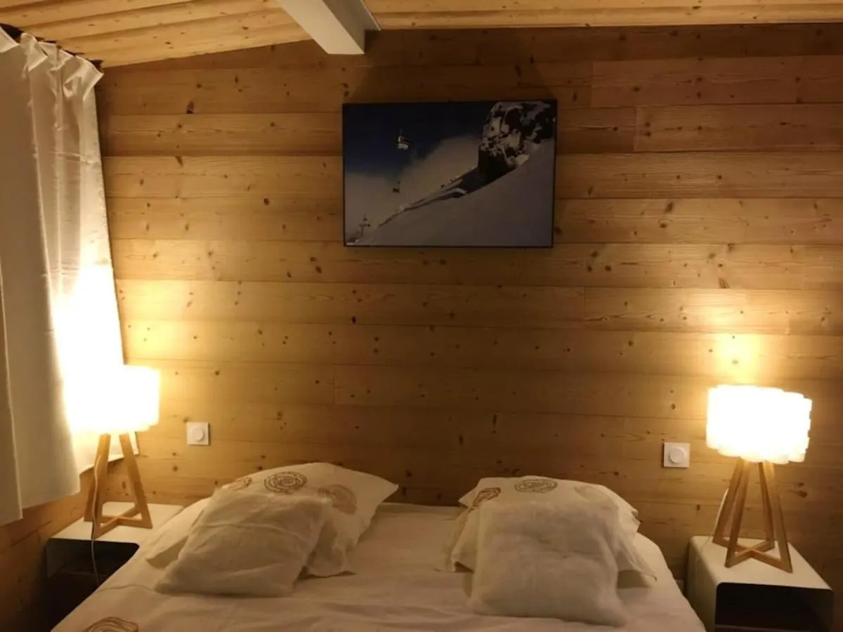 Chalet Chaleureux Avec Vue Sur Les Montagnes De La Lechere 0*,