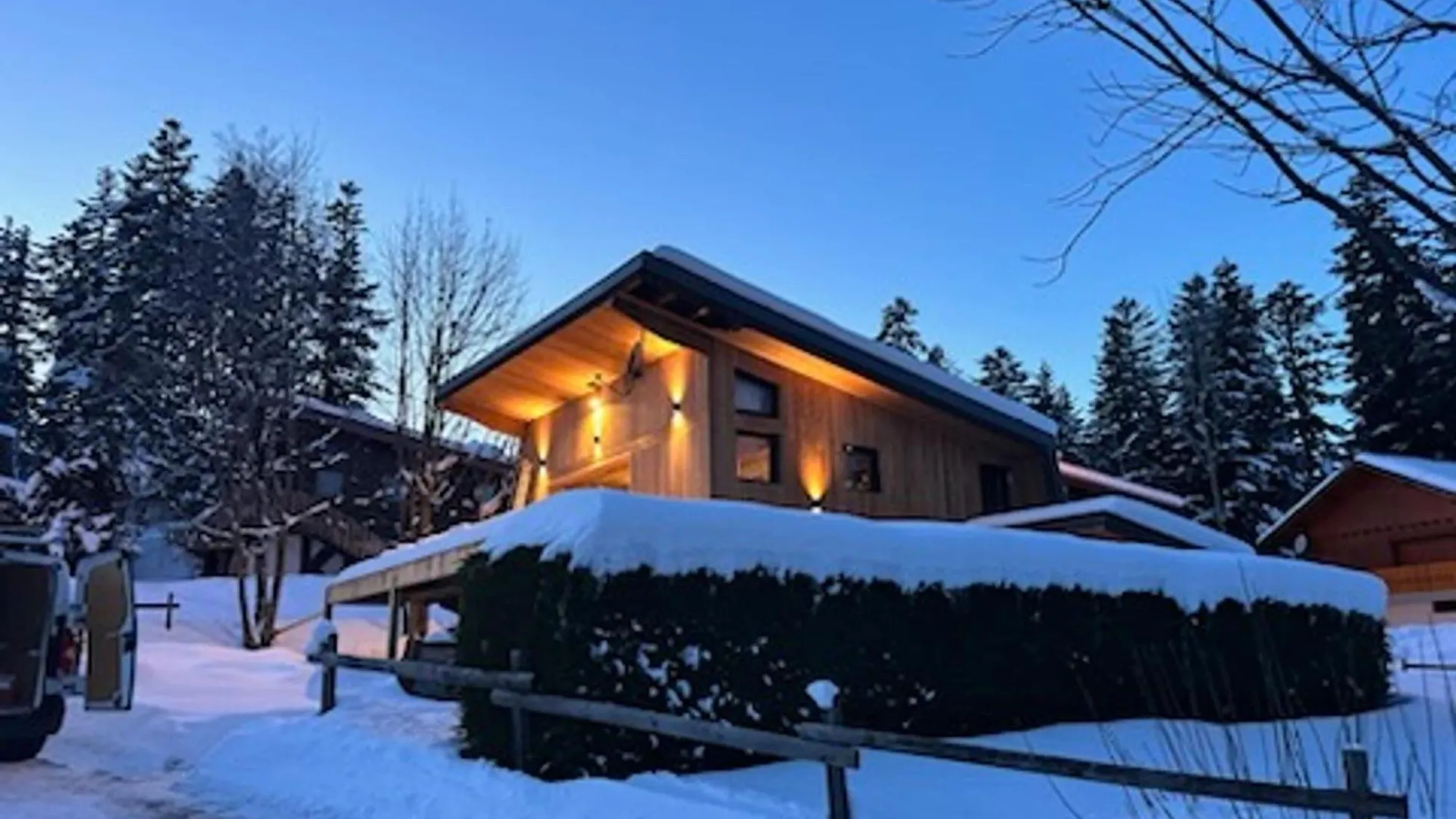 Chalet Chaleureux Avec Vue Sur Les Montagnes De La Lechere 0*,